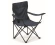 Chaise de camping ou de plage personnalisée en polyester Waterfront couleur bleu marine