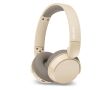 Casque sans fil et pliable de la marque Philips couleur beige