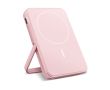 Powerbank avec support pour téléphone Fresh 'n Rebel 5.000 mAh couleur rose pastel