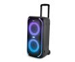 Enceinte à roulettes avec lumières multicolores Fresh'n Rebel 640 W couleur noir