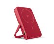 Batterie externe avec charge sans fil Fresh'n Rebel 10 000 mAh couleur rouge