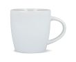 Tasse en céramique mate de 350 ml en plusieurs couleurs couleur blanc