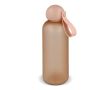 Bouteille mate anti-fuite avec bouchon rond et anse Sagaform 650 ml couleur rose pastel