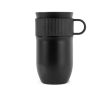 Mug isotherme en acier inoxydable avec petite anse 280ml couleur noir