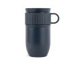 Mug isotherme en acier inoxydable avec petite anse 280ml couleur bleu