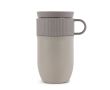 Mug isotherme en acier inoxydable avec petite anse 280ml couleur beige