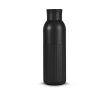 Bouteille isotherme en acier recyclé avec bouchon à pression 500ml couleur noir