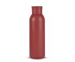 Bouteille isotherme en acier recyclé avec bouchon à pression 500ml couleur rouge foncé