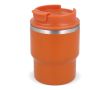 Gobelet empilable de voyage à emporter en plusieurs couleurs 280ml couleur orange