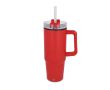 Gobelet en acier inoxydable compatible avec porte-gobelet 800ml couleur rouge