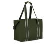 Sac isotherme en RPET à un compartiment avec isolation en aluminium couleur vert olive