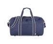 Sac en RPET pour voyage ou sport avec grande ouverture supérieure couleur bleu foncé