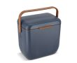 Glacière portable compacte anti-fuite pour boissons et snacks 8 L couleur bleu foncé