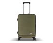 Valise cabine 20 pouces avec roues pivotantes à 360° couleur vert olive