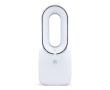 Ventilateur portable sans pales avec LED 6 couleurs et 4 vitesses couleur blanc cassé