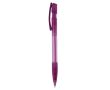 Stylo en plastique fabriqué en Allemagne à encre bleue rechargeable couleur violet transparent