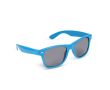 Lunettes de soleil en plastique 100 % recyclé UV400, plusieurs coloris couleur bleu ciel