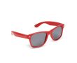 Lunettes de soleil en plastique 100 % recyclé UV400, plusieurs coloris couleur rouge
