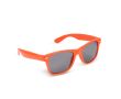 Lunettes de soleil en plastique 100 % recyclé UV400, plusieurs coloris couleur orange