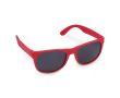 Lunettes de soleil multicolores avec verres noirs UV400 couleur rouge