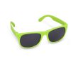 Lunettes de soleil multicolores avec verres noirs UV400 couleur vert lime