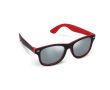 Lunettes de soleil bicolores avec verres polarisés UV400 couleur rouge