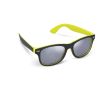 Lunettes de soleil bicolores avec verres polarisés UV400 couleur jaune