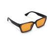 Lunettes de soleil en plastique recyclé avec protection UV400 couleur noir