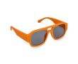 Lunettes de soleil en plastique dur recyclé avec protection UV400 couleur orange