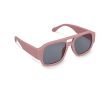 Lunettes de soleil en plastique dur recyclé avec protection UV400 couleur rose pastel