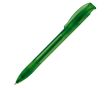 Stylo en plastique fabriqué dans l’UE avec recharge Jumbo, encre bleue couleur vert