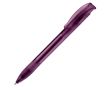 Stylo en plastique fabriqué dans l’UE avec recharge Jumbo, encre bleue couleur mauve