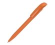 Stylo Stilolinea en plastique 100 % recyclé à encre bleue couleur orange foncé