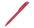Stylo Stilolinea en plastique 100 % recyclé à encre bleue couleur rouge désaturé