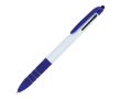 Stylo 3 couleurs avec stylet tactile et grip antidérapant couleur bleu foncé