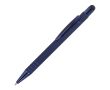 Stylo avec pointe tactile et clip métallique, encre bleue couleur bleu foncé