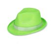 Chapeau en polyester, disponible en plusieurs couleurs vives couleur vert lime