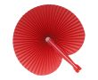 Eventail pliable et compact de différentes couleurs personnalisable couleur rouge