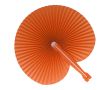 Eventail pliable et compact de différentes couleurs personnalisable couleur orange