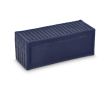 Antistress en mousse PU en forme carrée de conteneur maritime couleur bleu bondi