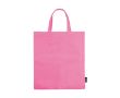 Sac simple pour entreprises en tissu non tissé 80 g/m² Plaza Large couleur rose