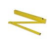 Règle en bois coloré pliable résistante aux chocs 2M couleur jaune