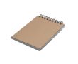 Carnet de notes en papier de roche, feuilles blanches, format poche couleur naturel