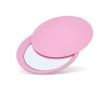 Miroir compact coulissant en plastique avec coque de protection couleur rose