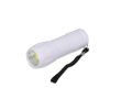 Lampe de poche en plastique recyclé avec plusieurs coloris de lumière couleur blanc