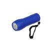 Lampe de poche en plastique recyclé avec plusieurs coloris de lumière couleur bleu