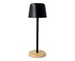 Lampe de table personnalisable avec 3 modes d’éclairage couleur noir