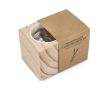 Kit de culture de lavande avec pot et substrat de coco couleur naturel