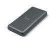 Batterie externe métallique avec charge sans fil 8 000 mAh couleur titan