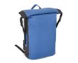 Sac à dos roll-top imperméable avec bretelles rembourrées 25L couleur bleu foncé